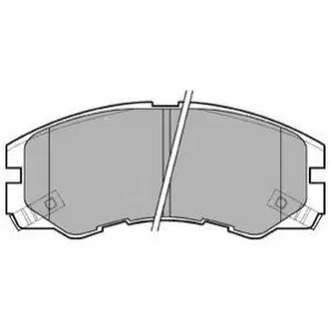 Комплект гальмівних колодок передн, ISUZU RODEO, TFR/TFS, TROOPER II, TROOPER III OPEL FRONTERA A, FRONTERA A SPORT, FRONTERA B, MONTEREY A, MONTEREY B 2.0-3.5 08.91-08.04 Delphi LP964 Купити в Україні