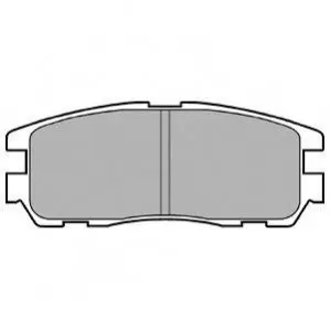 Фото Колодки гальмівні (задні) Opel Frontera A/B 92-04/Monterry A/B 91-99 Delphi (LP965) зображення 1