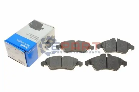 Фото 1 — Колодки гальмівні (передні) MB Sprinter/Vito (W638) 208-316 96-06 Delphi (LP980) Фото Колодки гальмівні (передні) MB Sprinter/Vito (W638) 208-316 96-06 Delphi (LP980) зображення 1