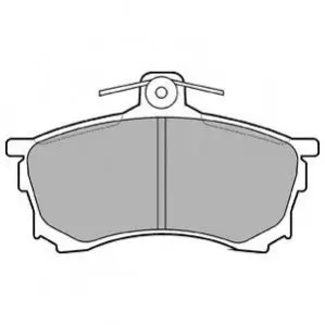 Фото Комплект гальмівних колодок, дискове гальмо Delphi (LP992) зображення 1