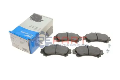 Фото Колодки гальмівні (передні) Mitsubishi Colt 04-12/Carisma/Space Star/Volvo S40/V40 95-06/Smart 04- Delphi (LP993) зображення 1