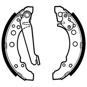 Гальмівна колодка AUDI 80 B1, 80 B2, A2, COUPE B2 SEAT AROSA, CORDOBA, CORDOBA VARIO, IBIZA II, TOLEDO I, TOLEDO II VW DERBY, GOLF I, GOLF II, GOLF III, JETTA I, JETTA II 0.9-1.9D 05.72-05.06 Delphi LS1276 Купити в Україні