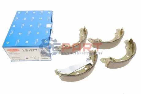 Фото Колодки гальмівні (задні) VW Golf IV 1.4 16V 97-05 (барабанні) (200x40) Delphi (LS1277) зображення 1