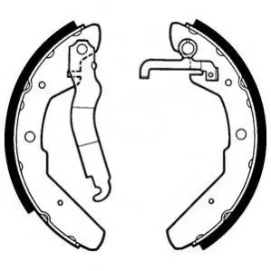 Фото Комплект гальмівних колодок Delphi (LS1301) зображення 1