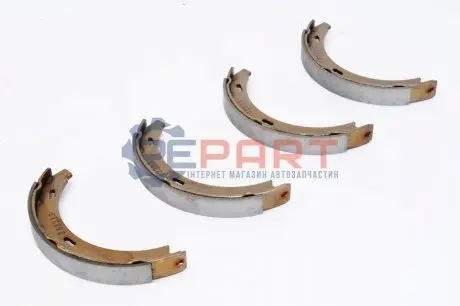 Фото Колодки ручника MB C-class (W202/203) 93-07/A-class (W168/169) 97-12 (164x20) Delphi (LS1371) зображення 1