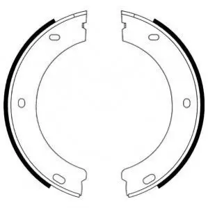 Гальмівна колодка JAGUAR XJ, XJSC PEUGEOT 605 2.0-6.0 09.73-09.99 Delphi LS1597 Купити в Україні