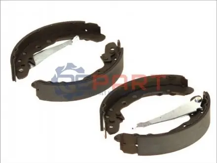 Фото Колодки гальмівні (задні) Audi 100/VW Caddy II 95-04 (барабанні) (230x40) Delphi (LS1655) зображення 1