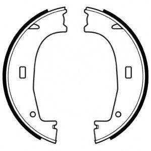 Барабанні(тормозні) колодки Delphi LS1704