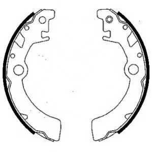 Гальмівна колодка SUZUKI WAGON R, WAGON R+ 1.0/1.2 02.98-08.05 Delphi LS1846 Купити в Україні