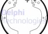 Тормозные колодки, барабанные - Delphi LS1852 (MB102643, MB178829, MB1O2643)