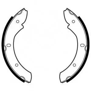 Гальмівна колодка LAND ROVER 110/127, 90 I, DEFENDER, DISCOVERY I, RANGE ROVER I 2.0-4.3 07.70-02.16 Delphi LS1866