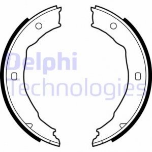 Тормозные колодки, барабанные Delphi LS1881