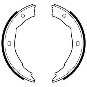 Гальмівна колодка PEUGEOT 406, 607 1.6-3.0 11.95-07.11 Delphi LS1881