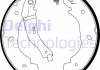 Тормозные колодки, барабанные - Delphi LS1915 (1227O45, 1227045, 1C152200AD)