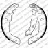Гальмівна колодка DS DS 3 CITROEN C-ELYSEE, C3 II, C3 III, C3 ORIGIN III, DS3 PEUGEOT 207, 208, 208 I, 301 1.0-1.6D 02.06 Delphi (LS2000) зображення 1