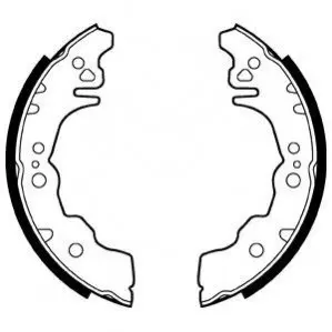 Гальмівна колодка DAIHATSU CUORE VII, MATERIA, SIRION SUBARU JUSTY IV 1.0-1.5LPG 01.05 Delphi LS2023 Купити в Україні