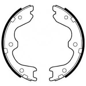 Фото 1 — Комплект колодок стоянкових гальм Delphi (LS2029) Фото Комплект колодок стоянкових гальм Delphi (LS2029) зображення 1