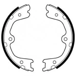 Фото Комплект колодок стоянкових гальм Delphi (LS2032) зображення 1