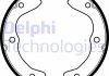 Гальмівні колодки, барабанні - Delphi LS2038 (43053SWW004, 43O53SWWOO4, 440608H725)