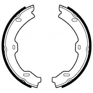 Гальмівна колодка MERCEDES S (C216), S (W221, V221) 2.2D-6.3 10.05-12.13 Delphi LS2040 Купити в Україні