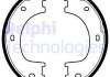 Тормозные колодки ручного тормоза - Delphi LS2054 (2EO698525A, 2E0698525A, 9064200420)