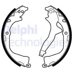 Гальмівна колодка VW AMAROK 2.0/2.0D/3.0D 09.10 Delphi LS2056 Купити в Україні