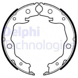 Барабанные тормозные колодки Delphi LS2116