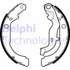 Гальмівні колодки, барабанні - (440605238R, 440607493R) Delphi LS2127 (фото 1)