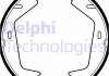 Тормозные колодки, барабанные - Delphi LS2144 (31262874, 8623138)