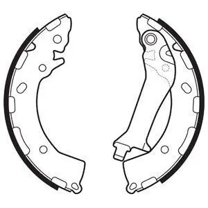 Гальмівна колодка HYUNDAI ACCENT V, GETZ, SOLARIS KIA RIO IV, STONIC 1.0-1.6D 09.02 Delphi LS2150 Купити в Україні