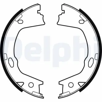 Гальмівна колодка HYUNDAI GRANDEUR KIA OPTIMA SSANGYONG ACTYON II, KORANDO 1.7D-3.3 04.05 Delphi LS2153 Купити в Україні