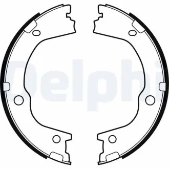 Гальмівна колодка HYUNDAI SANTA FÉ II KIA SORENTO II SSANGYONG ACTYON II, KORANDO, TIVOLI, XLV 1.5-2.7 11.05 Delphi LS2159 Купити в Україні