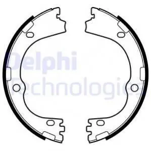 Колодки тормозные, барабанные Delphi LS2166 Купить в Украине