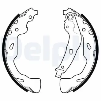 Гальмівна колодка SUZUKI BALENO 1.0/1.2/1.2H 02.16 Delphi LS2176