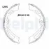 Тормозная колодка AUDI E-TRON GT BENTLEY CONTINENTAL, FLYING SPUR PORSCHE 911, 911 TARGA, CAYENNE, PANAMERA, PANAMERA SPORT TURISMO, TAYCAN, TAYCAN CROSS TURISMO 2.9-Electric 01.10 Delphi (LS2179) изображение 1
