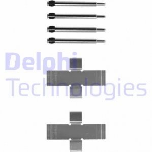 Монтажный компл.,тормоз.колодки Delphi LX0006 (фото 1)