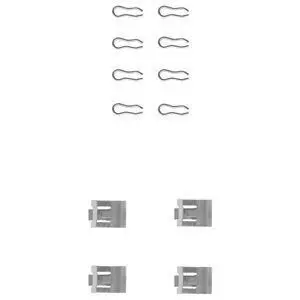 Мотажний комплект гальмівних колодок Delphi LX0075 Купити в Україні