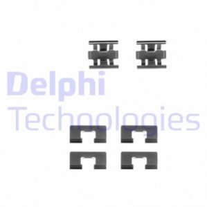 Ремкомплект тормозных колодок - Delphi LX0196