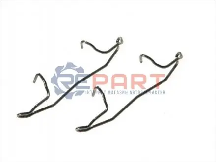 Планка супорта (переднього/заднього) прижимна (к-кт) VW Golf/Passat 91-06 Delphi LX0210 Купити в Україні