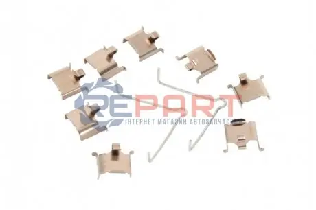 Планка супорта (заднього) прижимна (к-кт) Mazda 323/626 III/6 88-13 Delphi LX0229 Купити в Україні