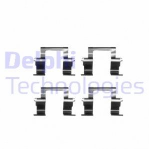 Ремкомплект гальмівних колодок Delphi LX0283