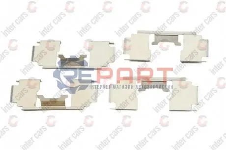 Монтажный набор тормозной колодки Delphi LX0301