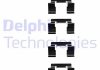 Ремкомплект гальмівних колодок Delphi LX0337 (фото 1)