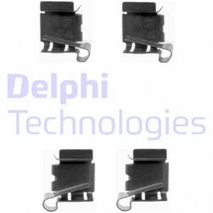 Монтажный набор тормозной колодки - Delphi LX0390 (фото 1)