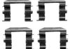 Гальмівні колодки (монтажний набір) Delphi LX0417 (фото 1)