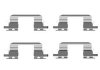 Тормозные колодки (монтажный набор) Delphi LX0431 (фото 1)