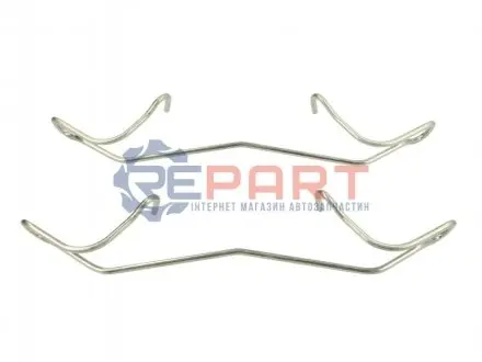 Планка супорта (переднього) прижимна (к-кт) VW Caddy III 1.2-2.0TDI 04-15 (Ate) Delphi LX0436 Купити в Україні