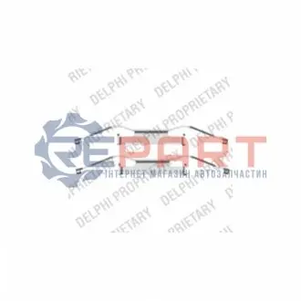 Монтажный набор тормозной колодки Delphi LX0439