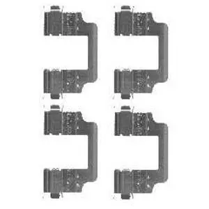 Мотажний комплект гальмівних колодок Delphi LX0455 Купити в Україні