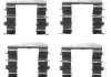 Гальмівні колодки (монтажний набір) Delphi LX0461 (фото 1)
